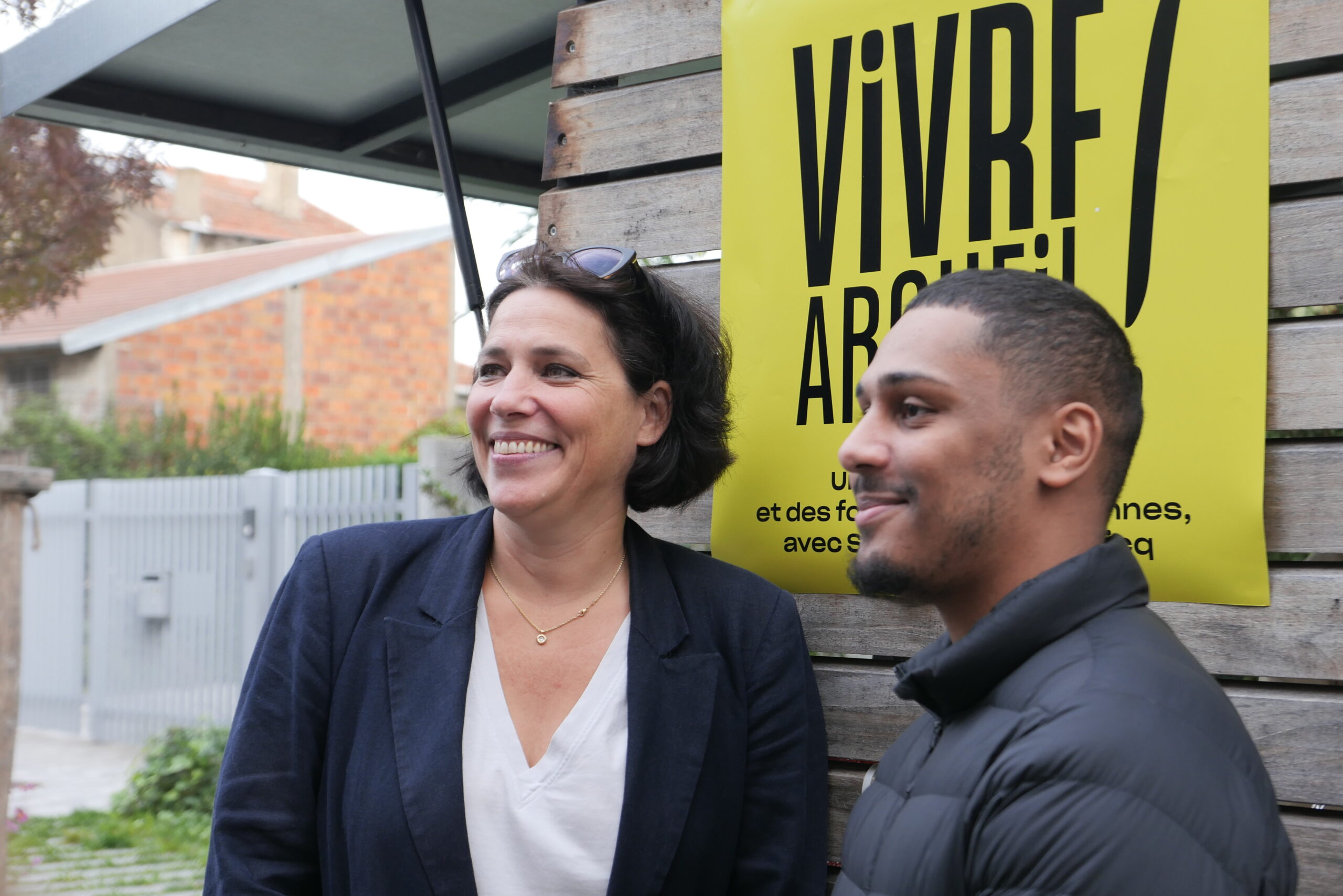 Photo du lancement de la campagne Vivre Arcueil. Crédit : Dominique Journet Ramel